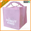 Extra large pink non woven shopping tote bag (PRA-839)